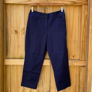 Loft Julie Riviera Pant Trousers in Navy, Size 6P